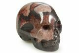 1.5" Polished Red Picture Jasper Skulls - Photo 3